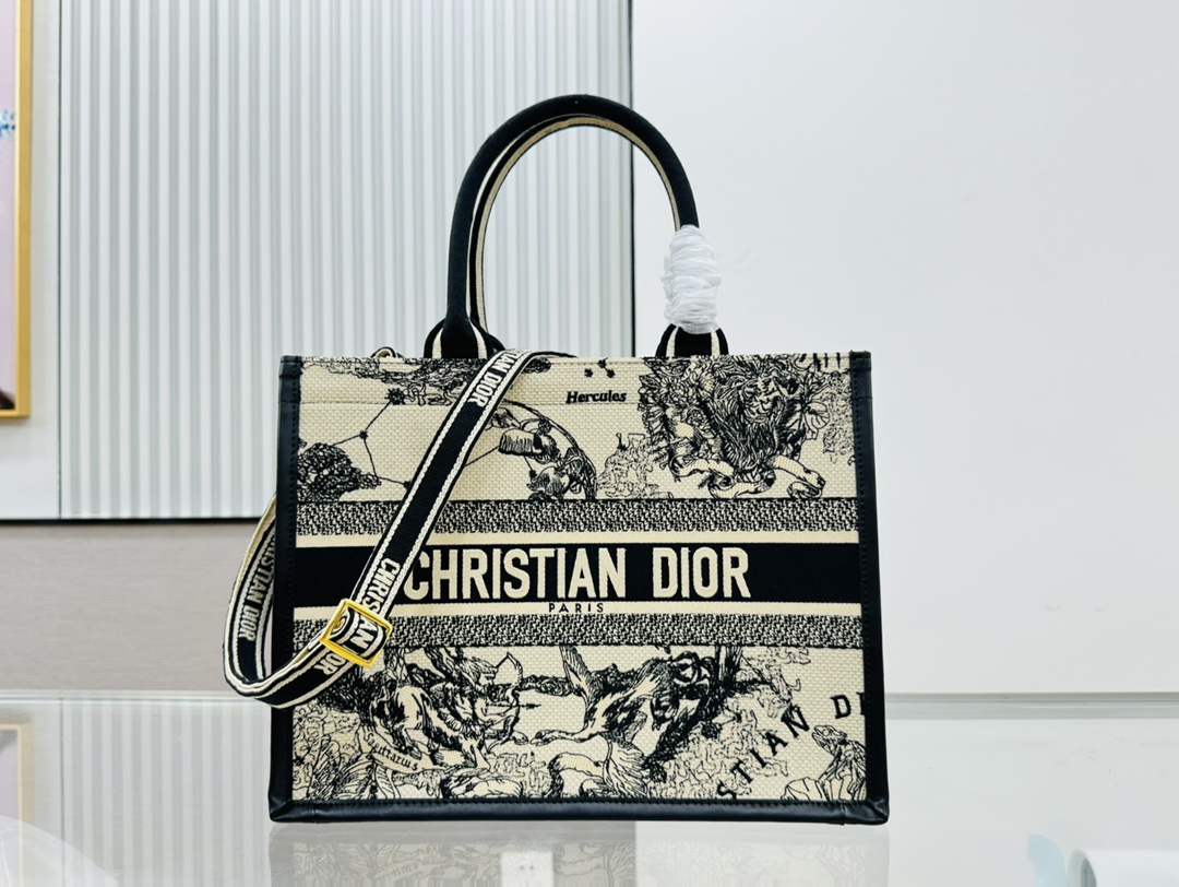 10A + top quality Dior Book Tote With Strap 8833 LM012042062 26-42cm