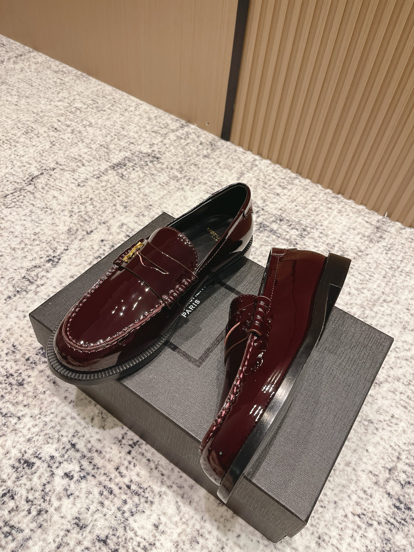 Saint Laurent Shoes Loafers Cowhide