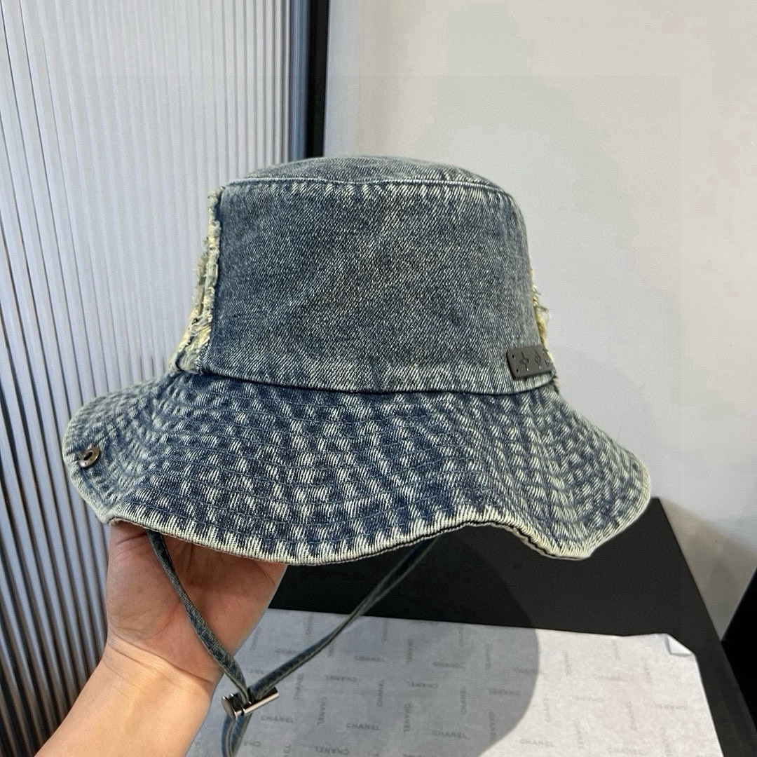Louis Vuitton Hat Cowboy Bucket Hat 57cm Accessories