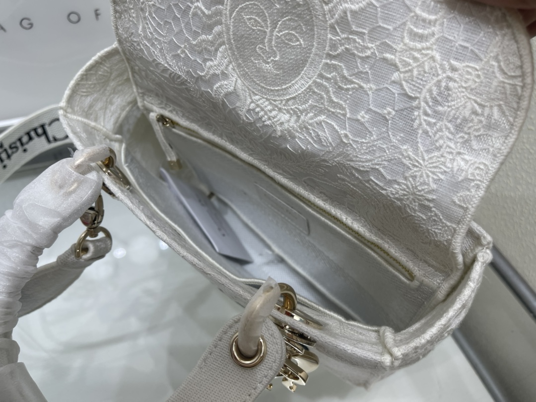 10A + top quality Dior Medium Lady D-Lite Bag 9920 LM003 24cm