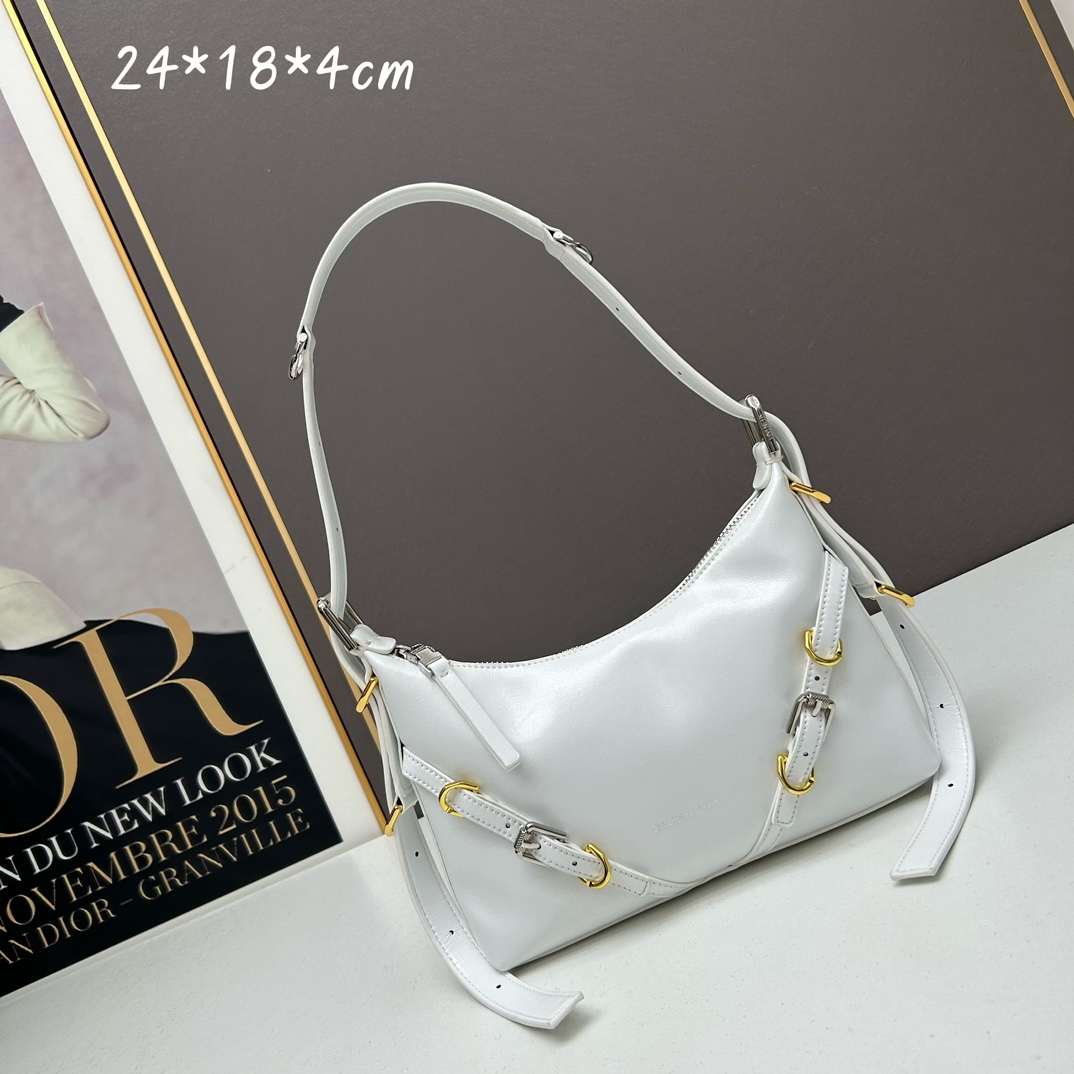 Mini Voyou Bag White 2023 LM002 24cm