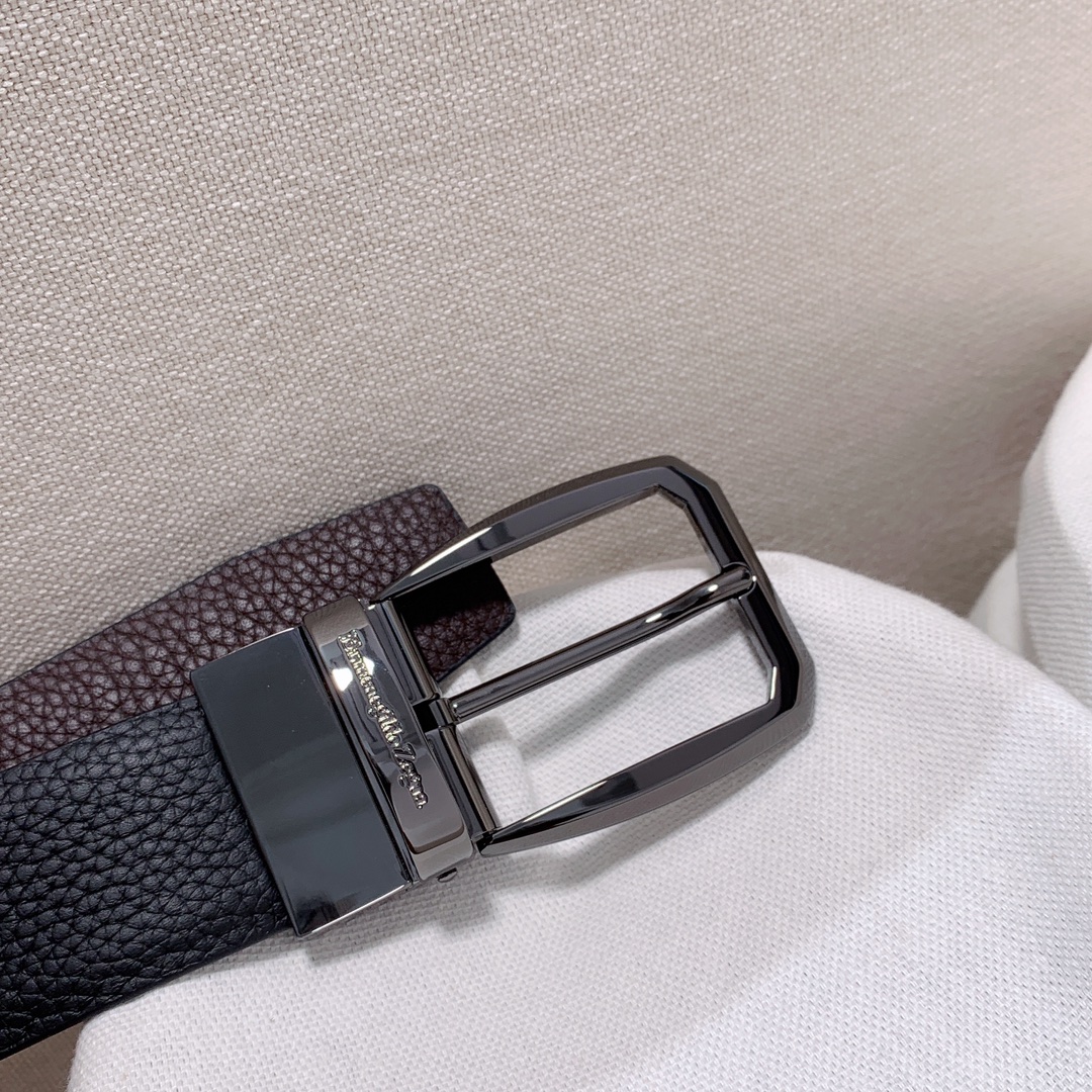 ZEGNA Belt 001 22PJ061 3.5cm