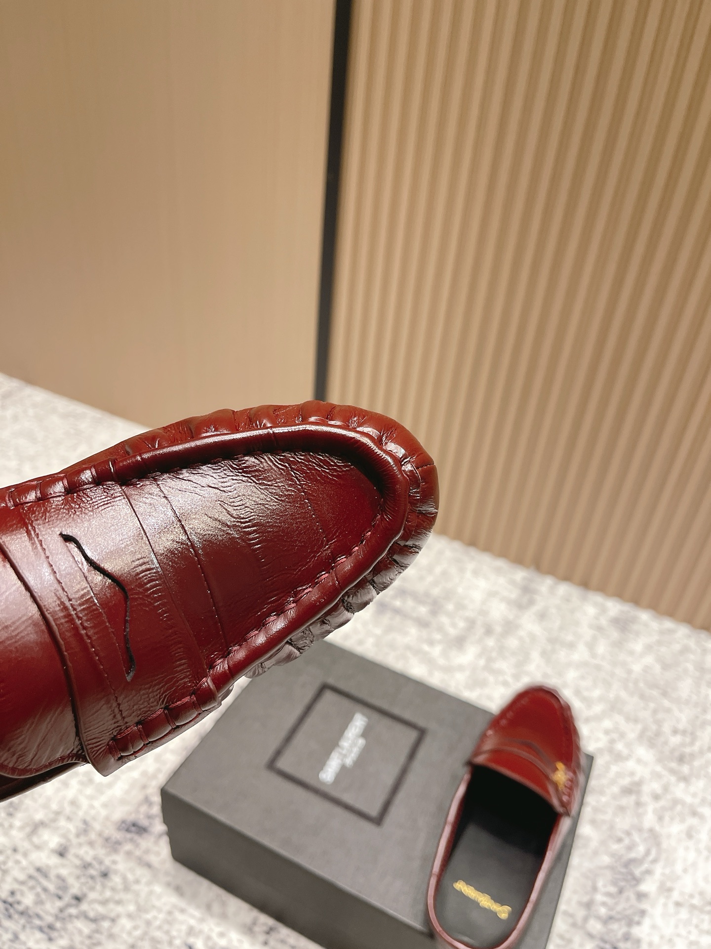 Saint Laurent Shoes Loafers Cowhide