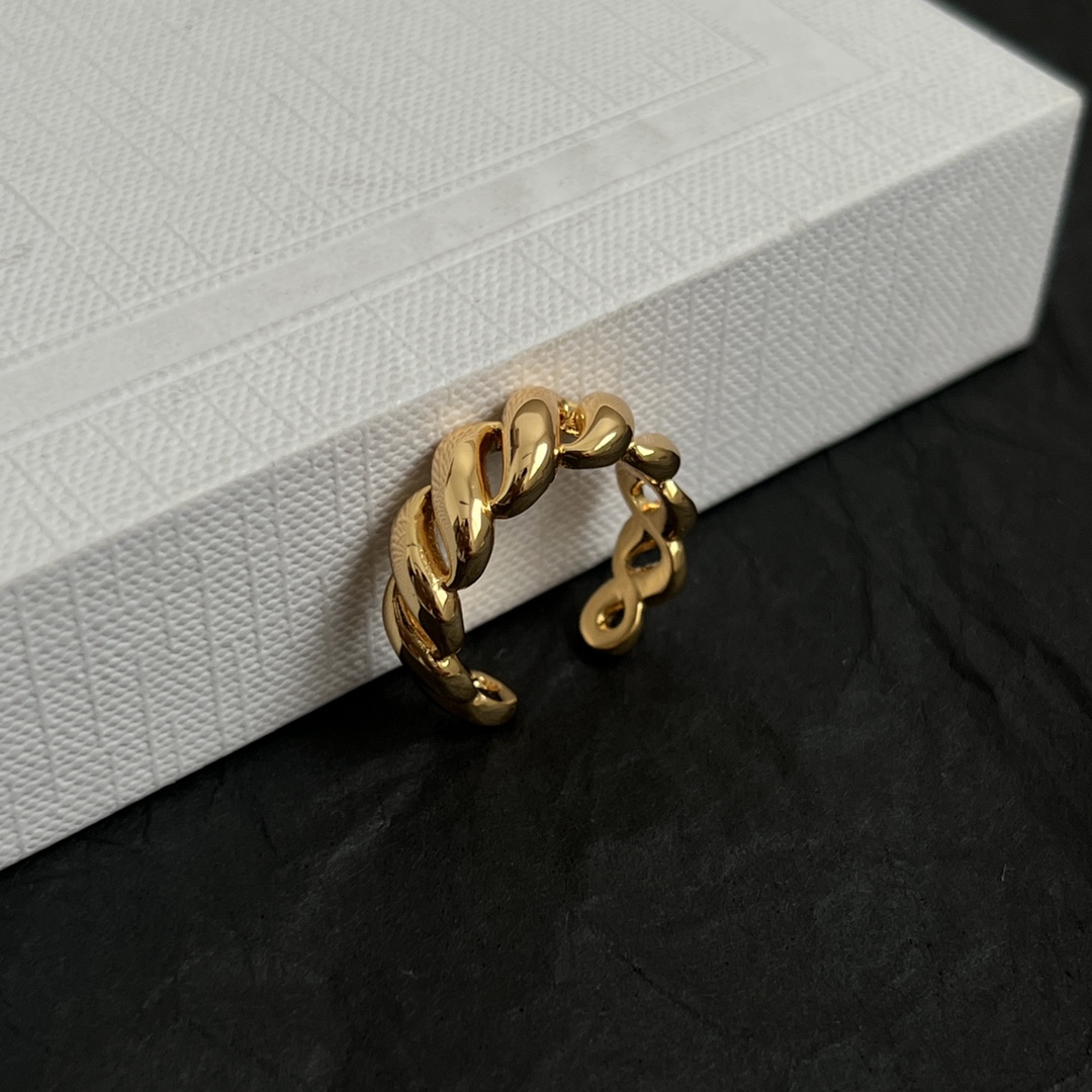 Celine Jewelry Rings Openings with hollow design