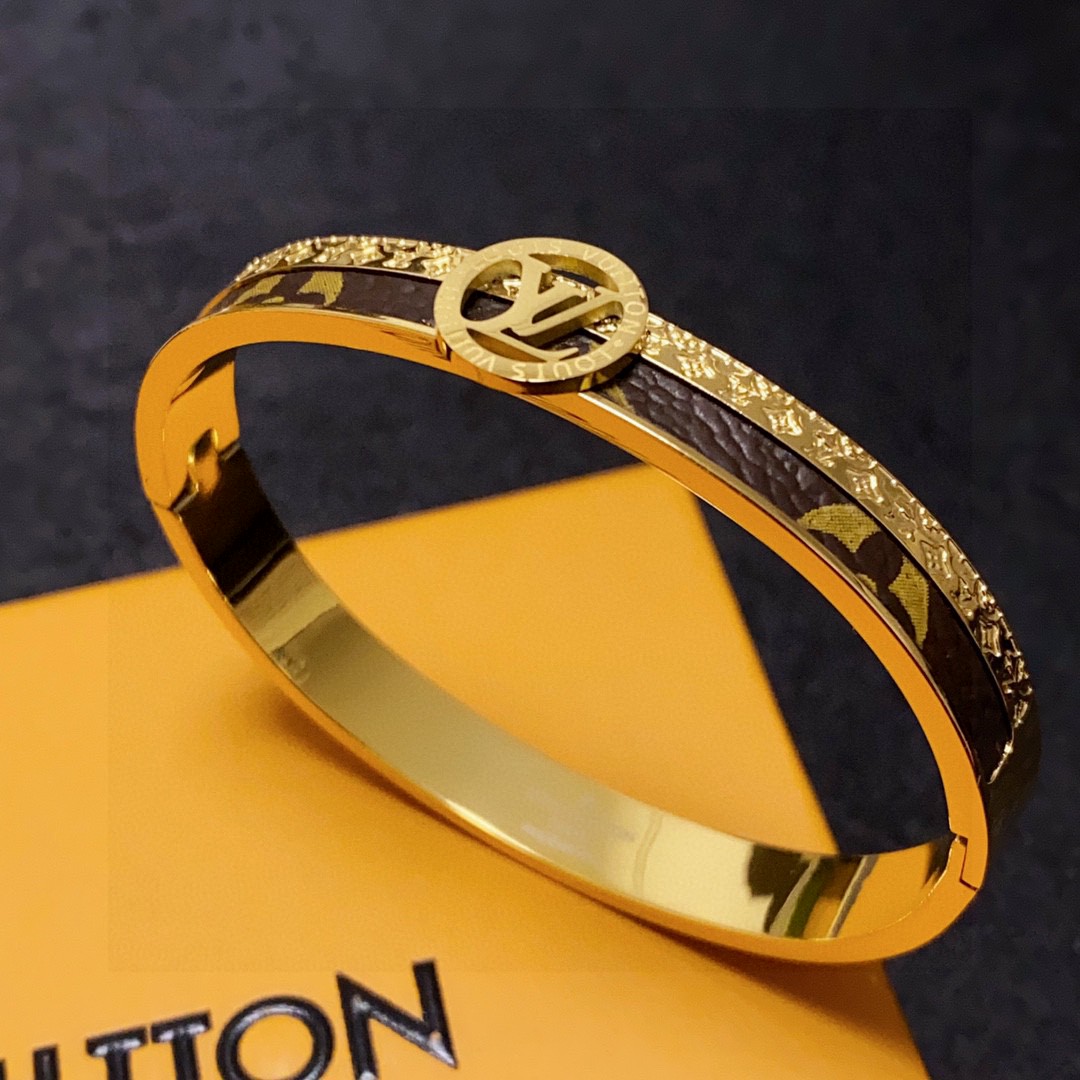 Louis Vuitton Jewelry Bangle  Neutral Bracelet