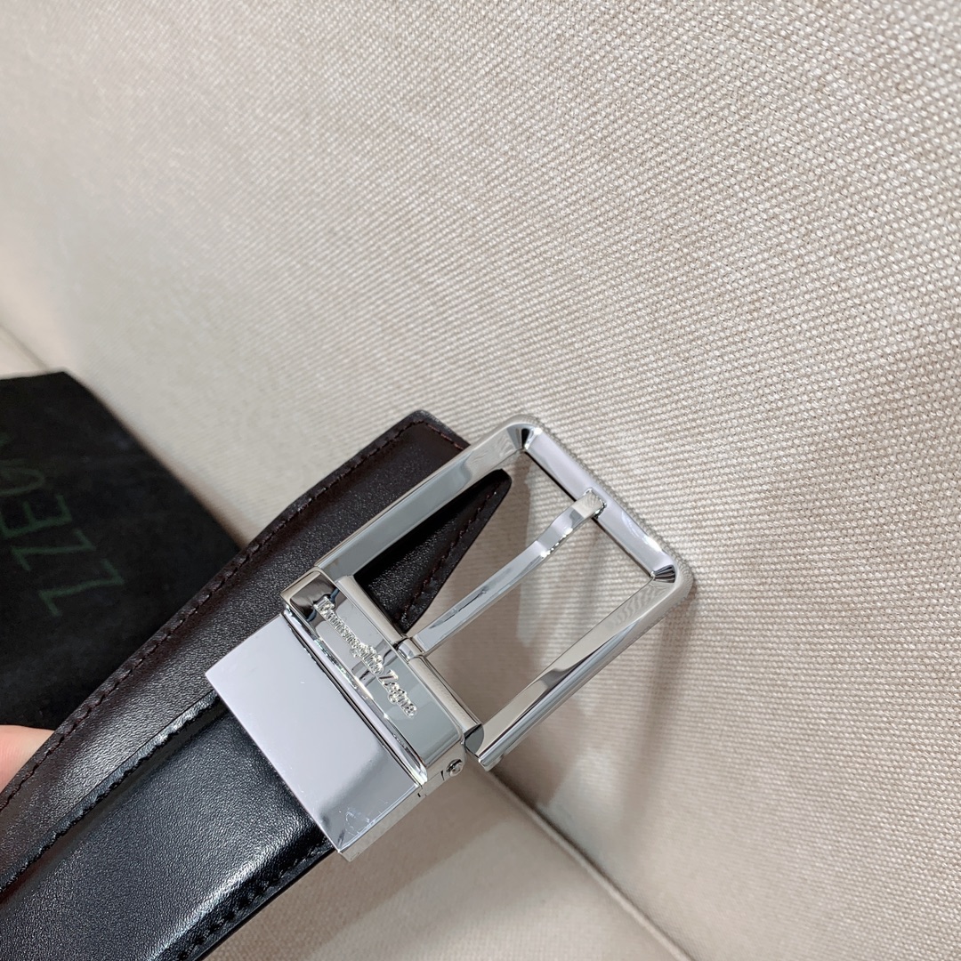 ZEGNA Belt 001 22PJ061 3.5cm