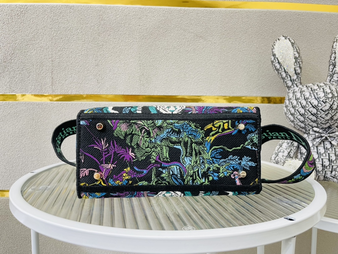 10A + top quality Dior Medium Lady D-Lite Bag 9920 DD003 24cm