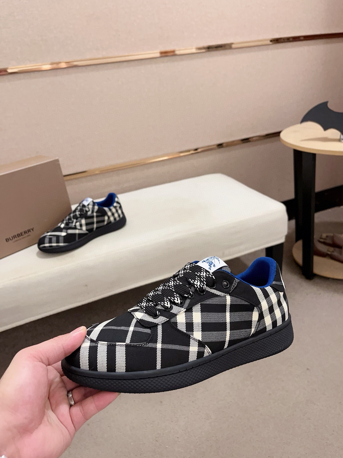 Burberry Shoes Casual Shoes Cowhide