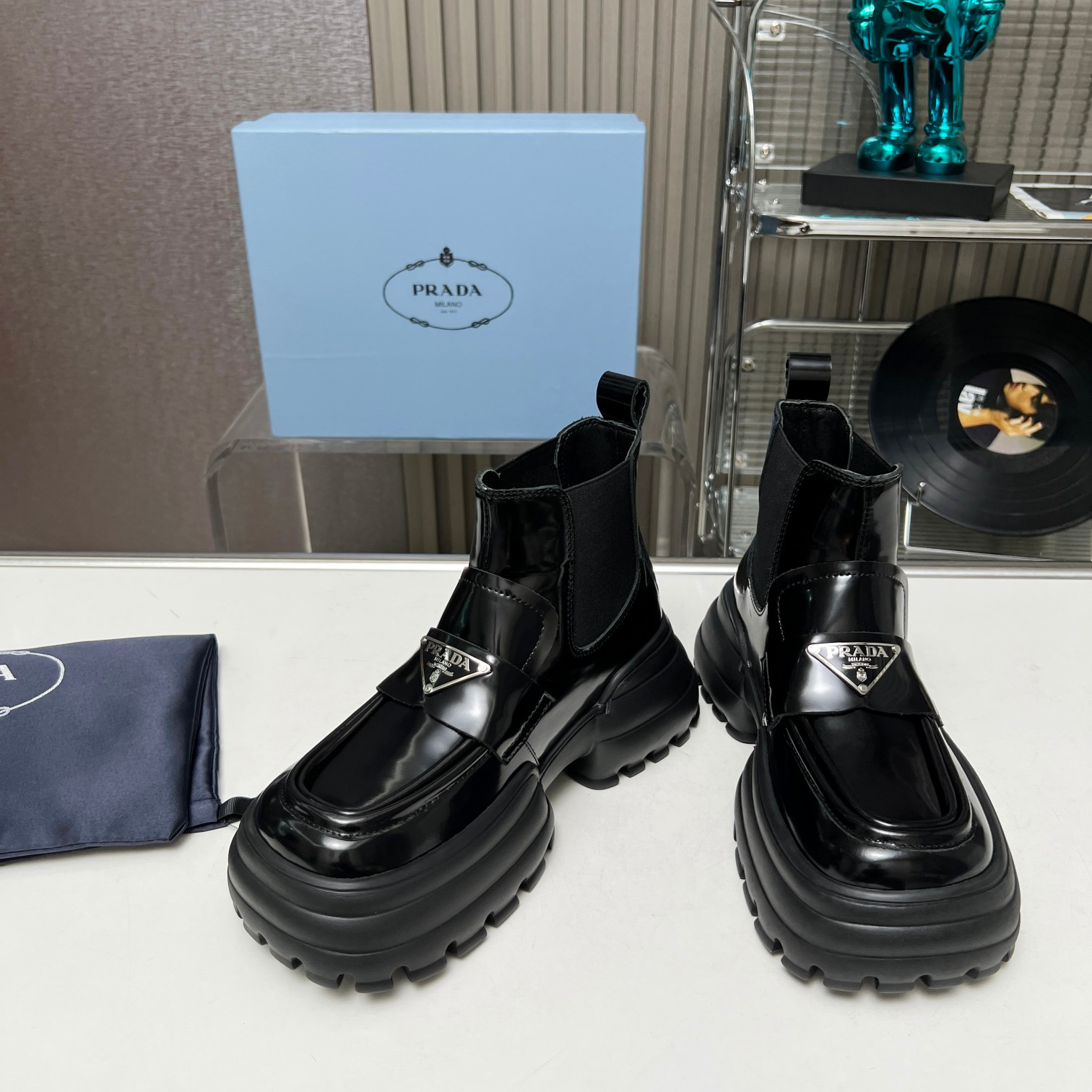 Prada 014 boots XM083