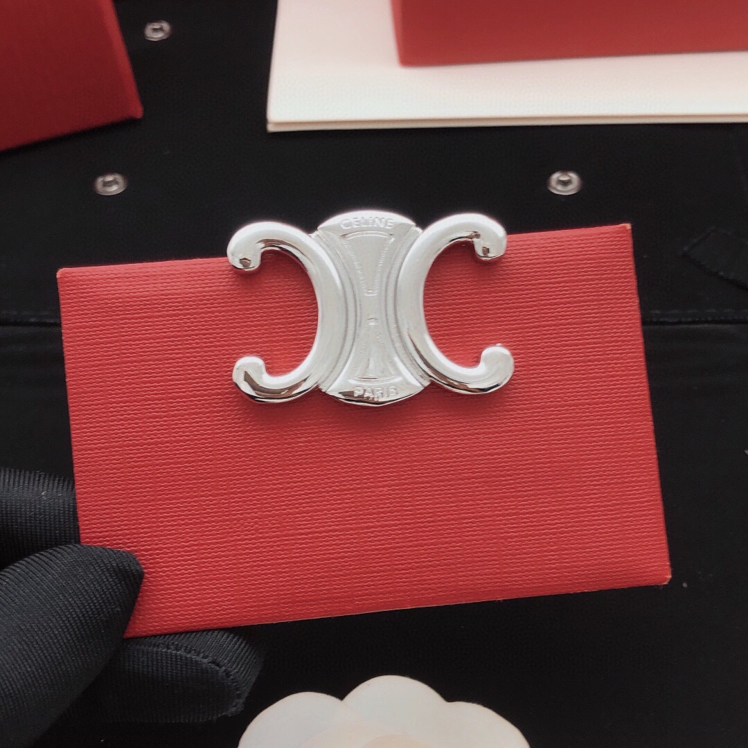 Celine Jewelry Brooches Arc de Triomphe brooch