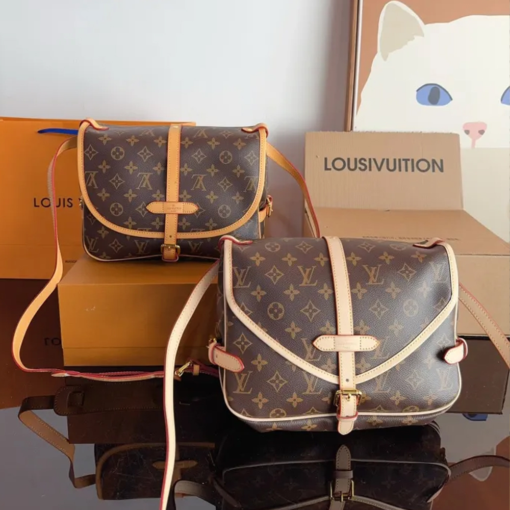 LV Saumur BB Bag 002 LLS002 28cm