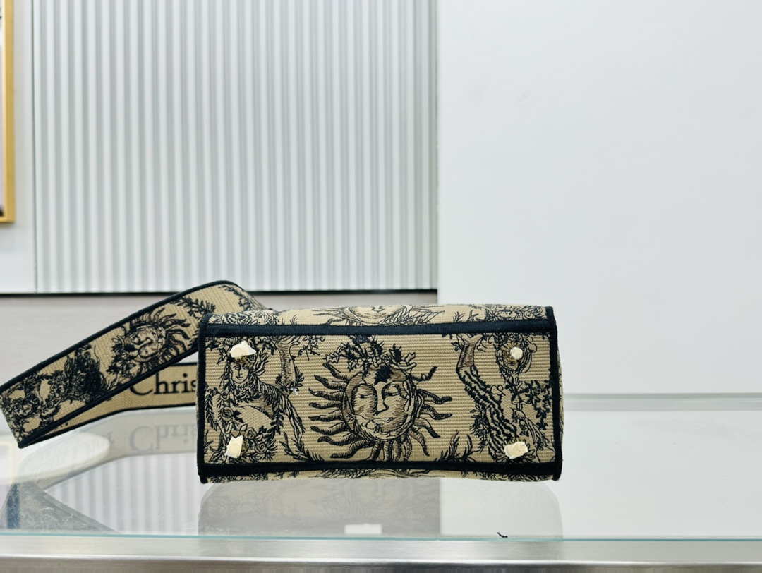 10A + top quality Dior Medium Lady D-Lite Bag 9920 LM003 24cm