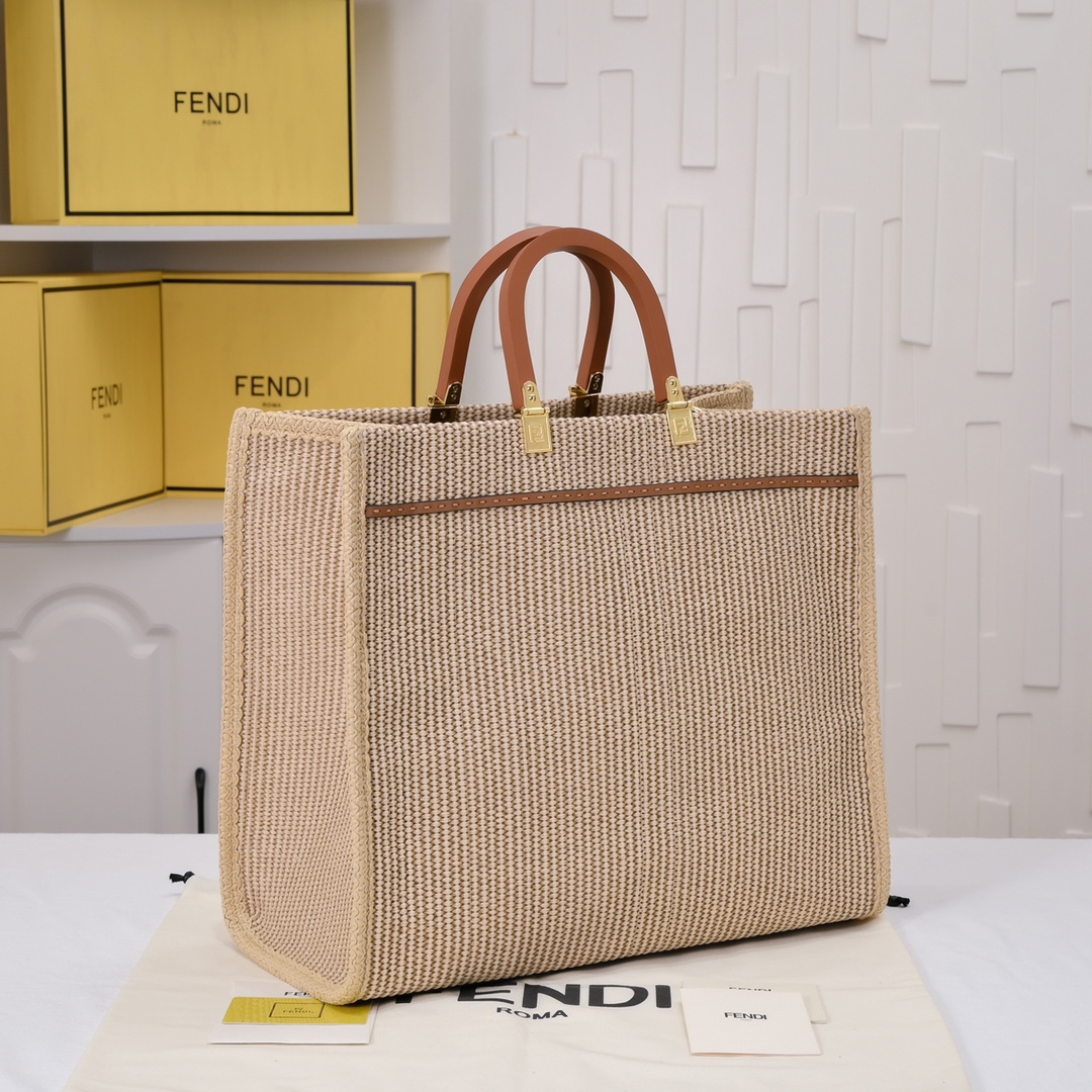 FENDI Sunshine Tote Bag 9917 LM042 40cm