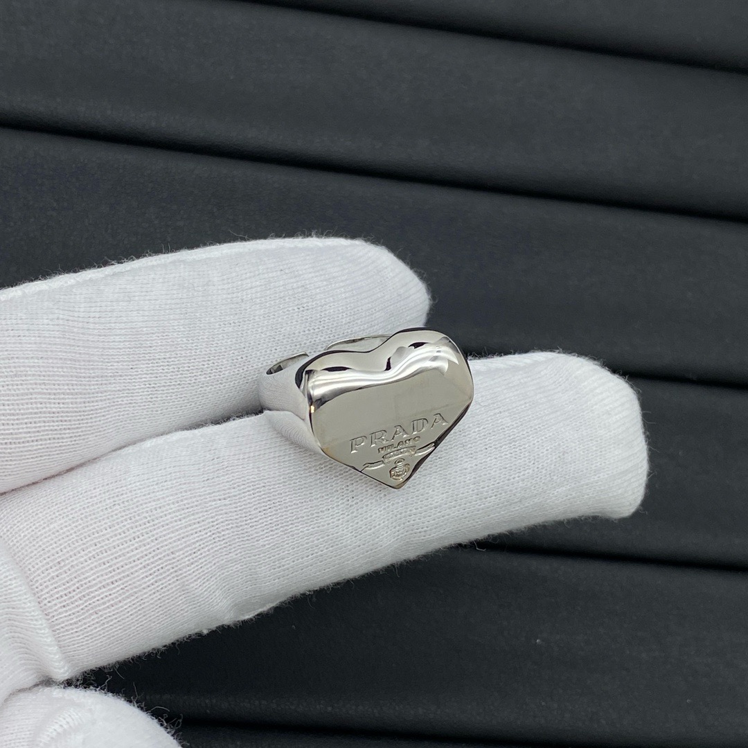 Prada Jewelry Rings Love Shape