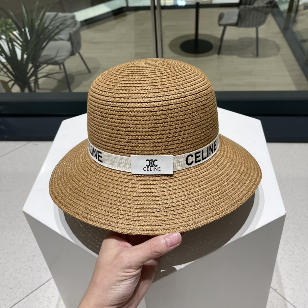 Celine Hat Straw Hat Small Hat Accessories