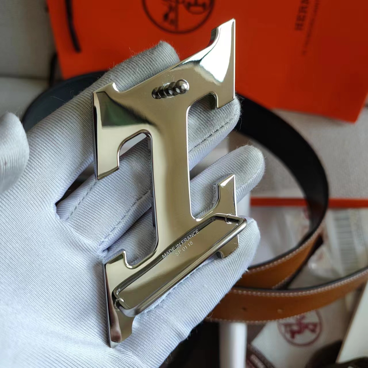 Hermes Belt 035 3.2cm