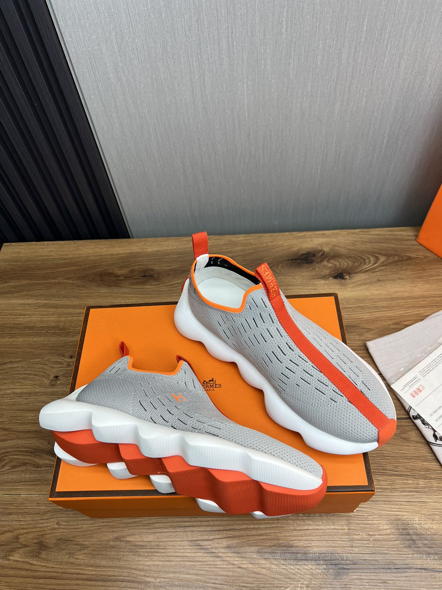 Hermes Shoes Casual Shoes TPU Cowhide