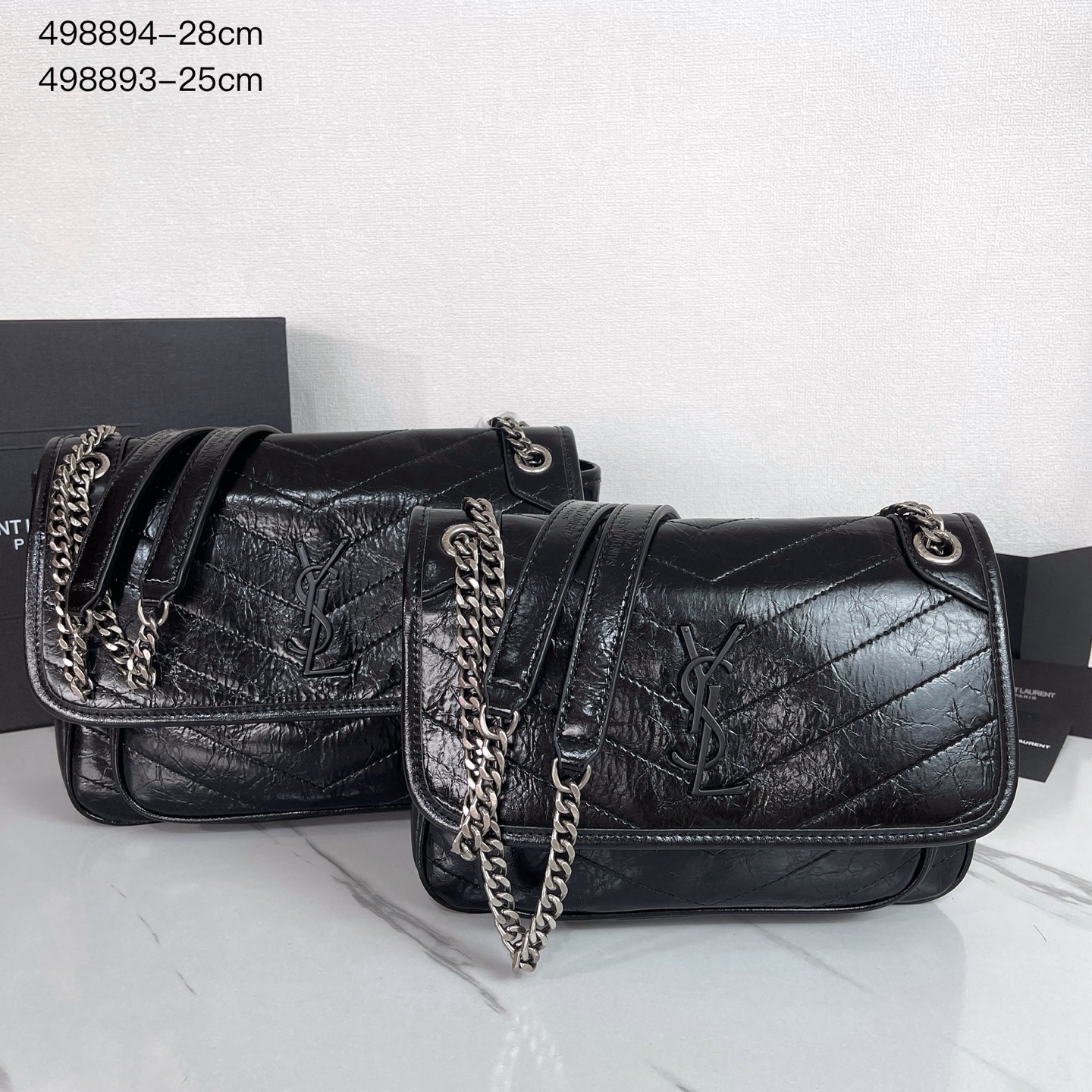 Saint Laurent Shoulder Bag Ladies' Favorite Niki Baby size