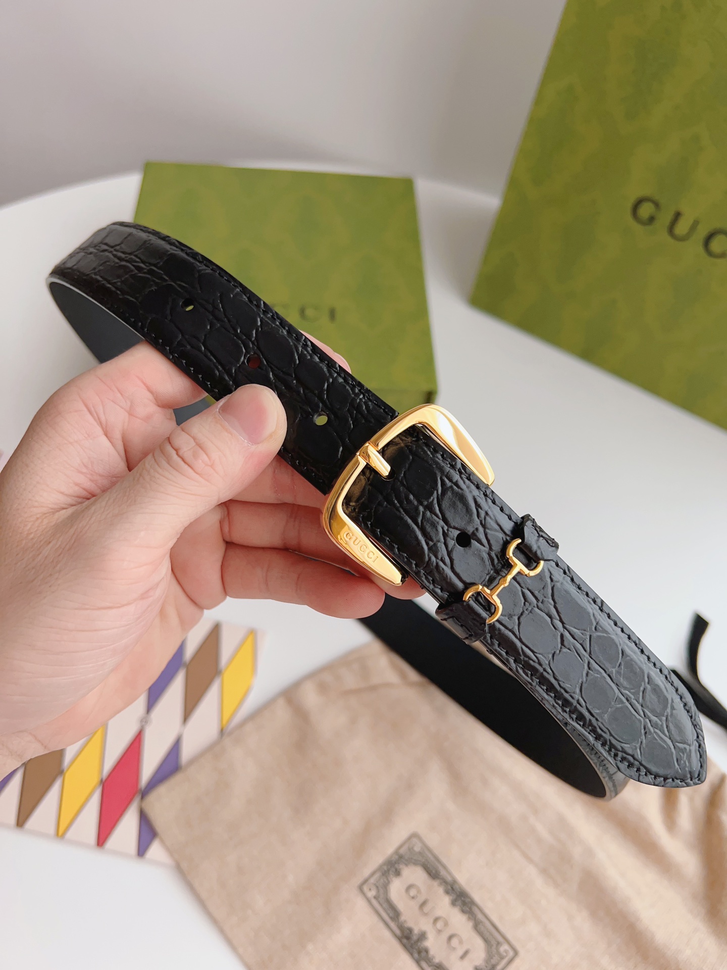 GUCCI Belt 014 22PJ071 3cm