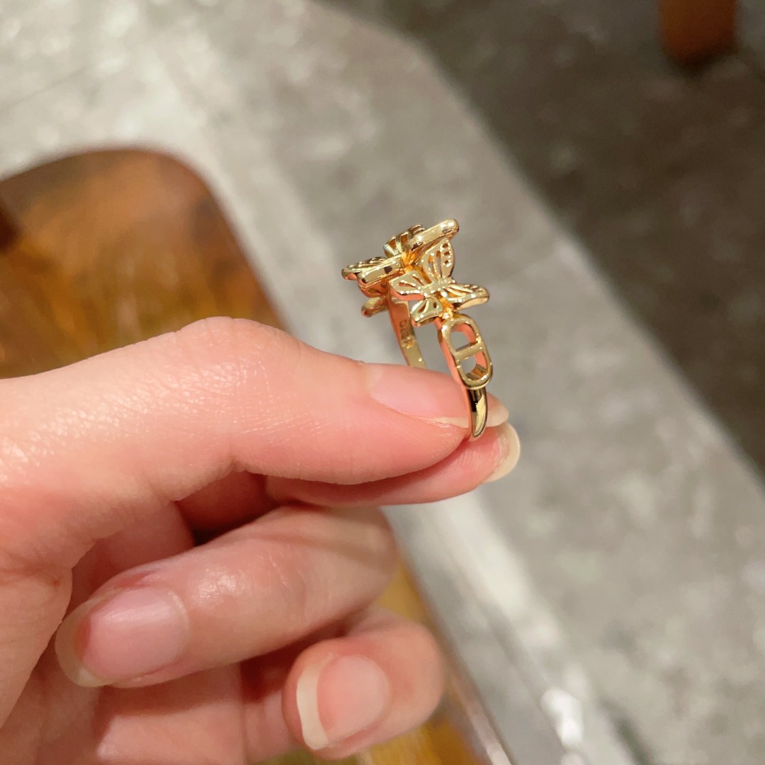 Dior Jewelry Rings CD fashion style ring