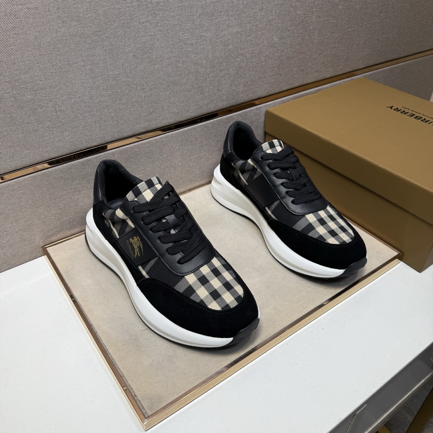 Burberry Shoes Casual Shoes Cowhide