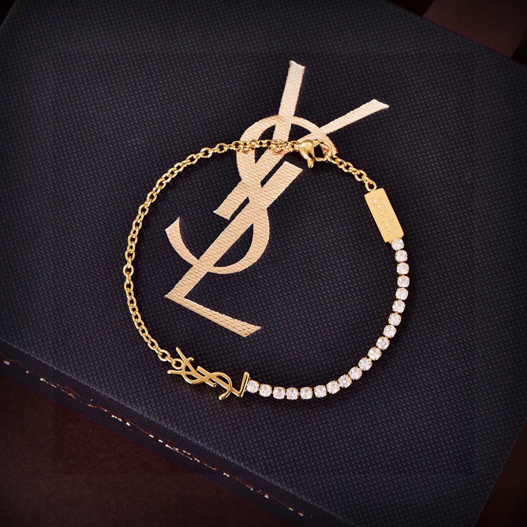 Saint Laurent Jewelry Bracelets Elegant, abstract, bold and chic design style
