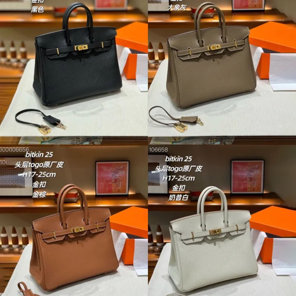 Hermes Birkin Bag Gold hardware XYZ032 25cm