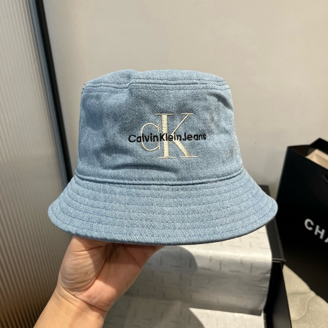 CK Hat Denim Bucket Hat 57cm Accessories