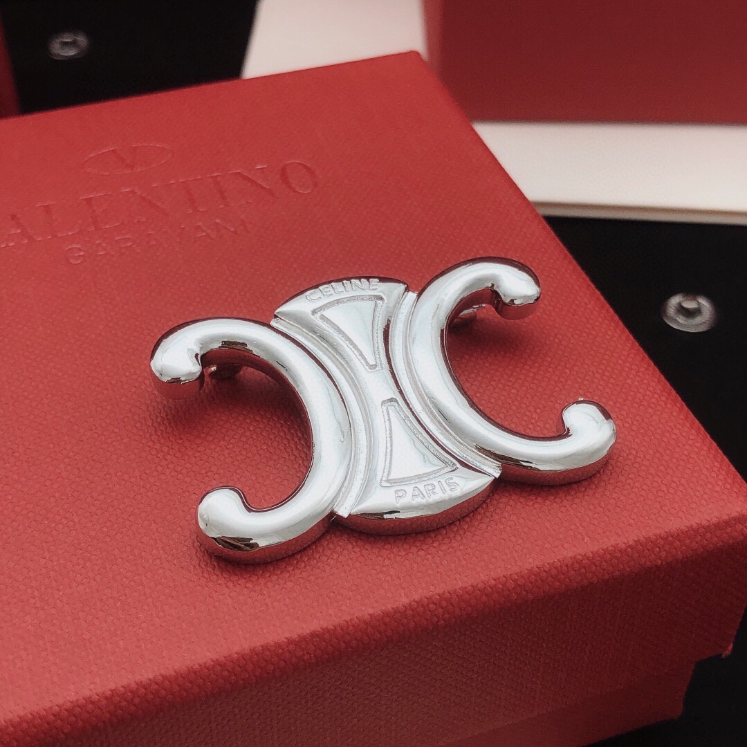 Celine Jewelry Brooches Arc de Triomphe brooch