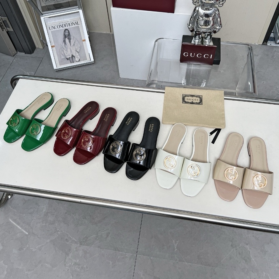 Gucci Shoes 2025 new women's slippers