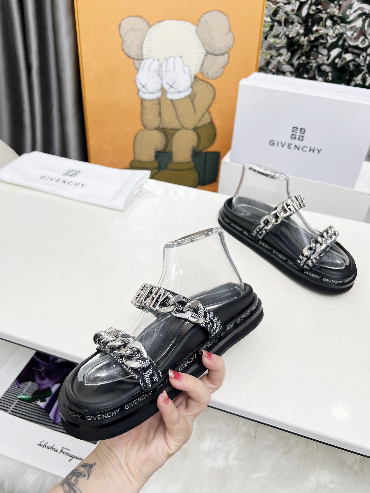 Givenchy Shoes Sandals Leather