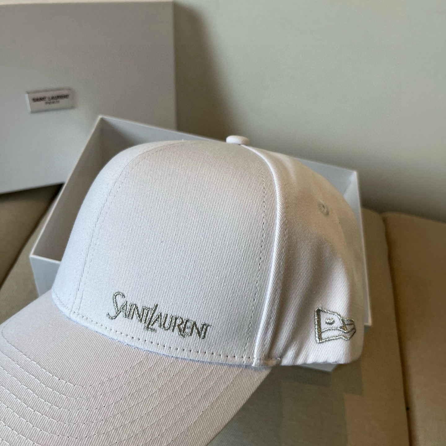 Saint Laurent Hat Simple Baseball Cap Accessories