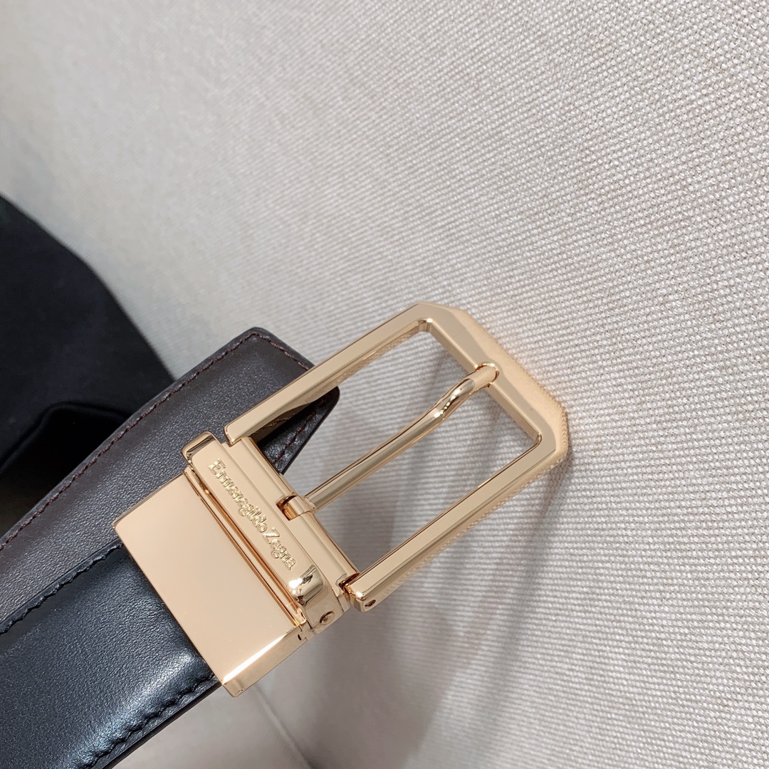 ZEGNA Belt 001 22PJ061 3.5cm