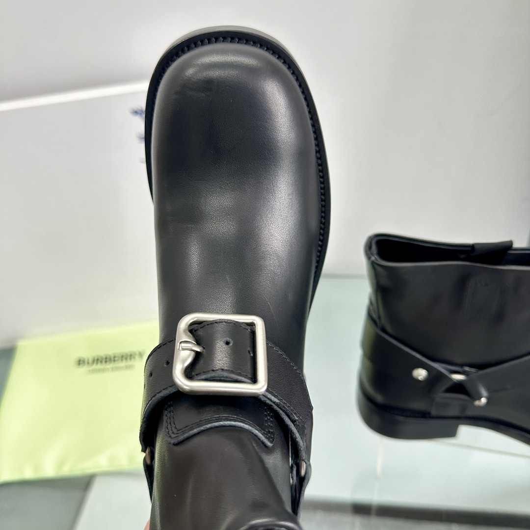 Burberry Shoes Boots Sheepskin