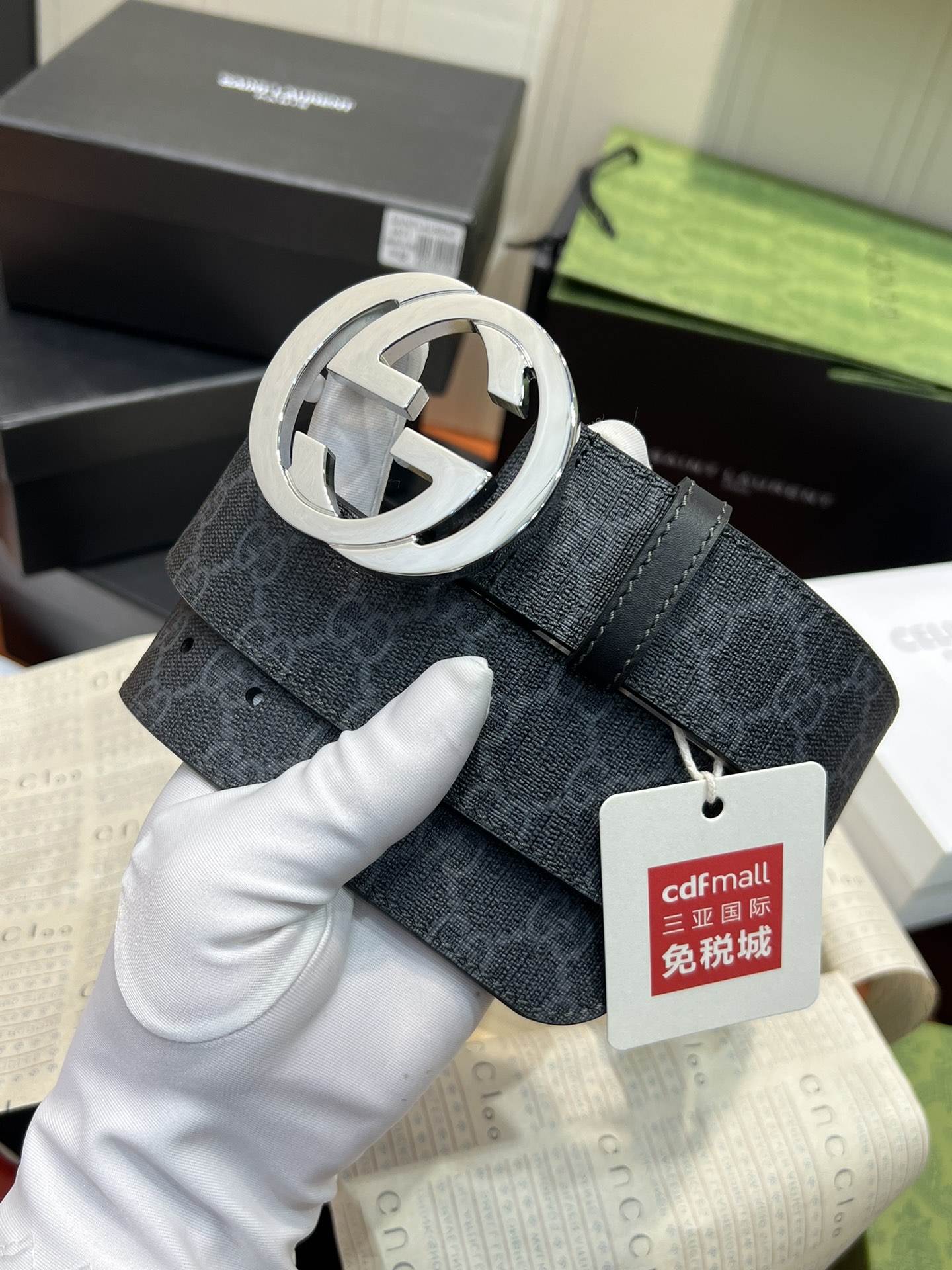 GUCCI Belt 010 22PJ061 3.8cm