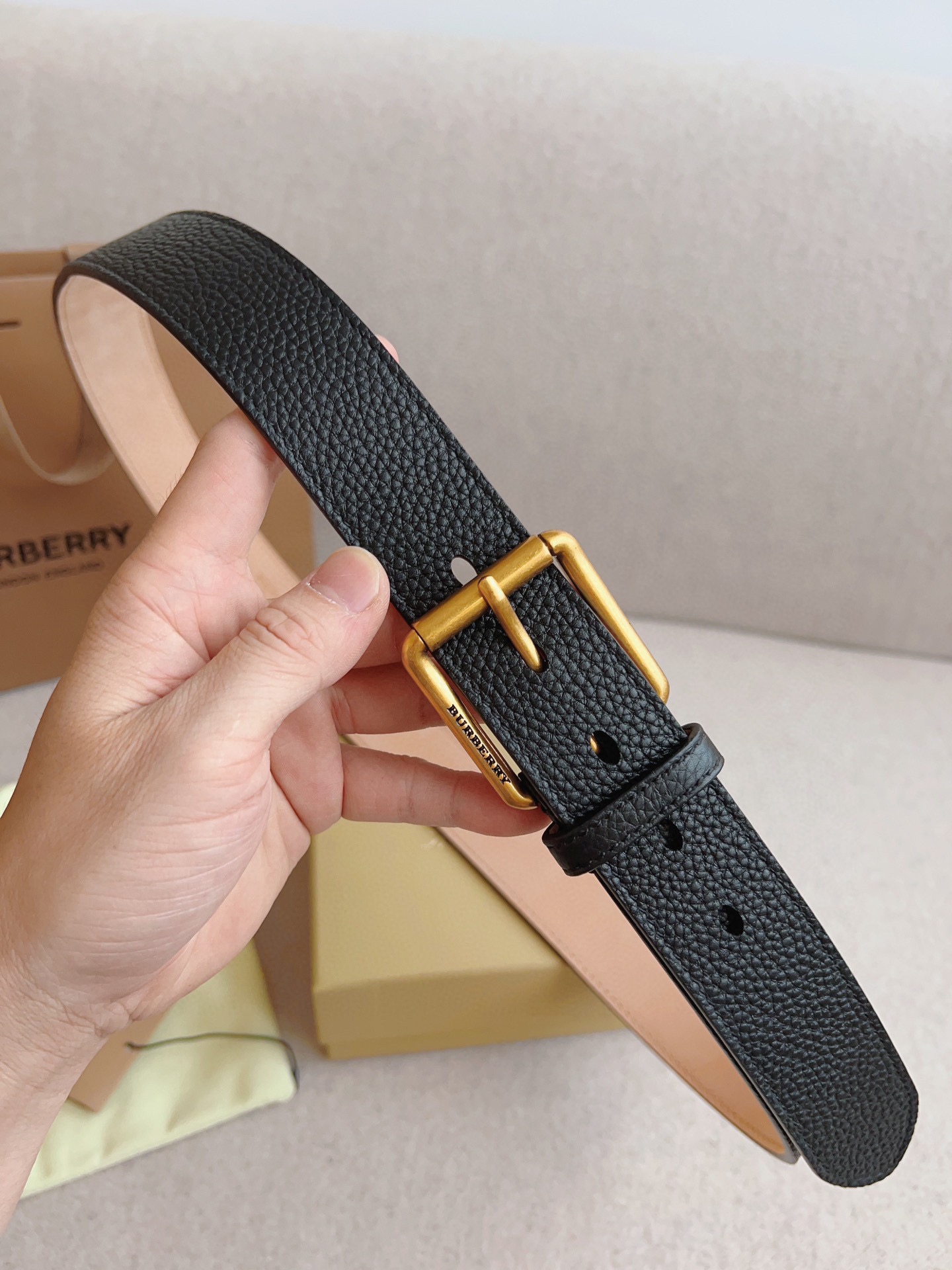 Burberry Belt 011 3.5cm