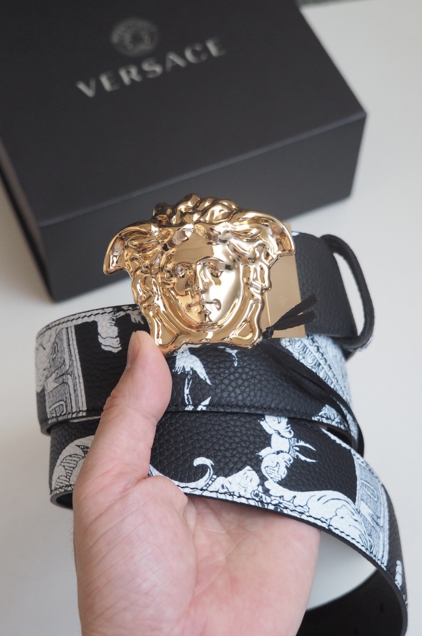 Versace Belt 005 22PJ091 3.5cm