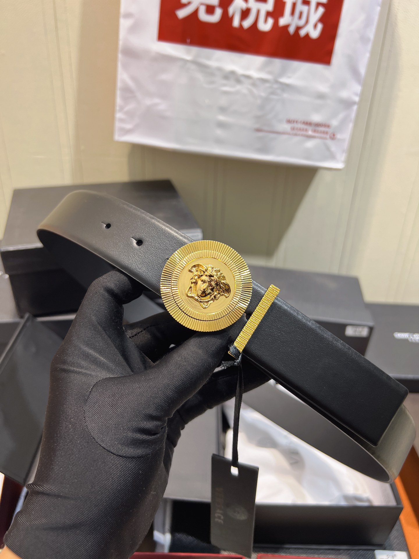 Versace Belt 014 4cm