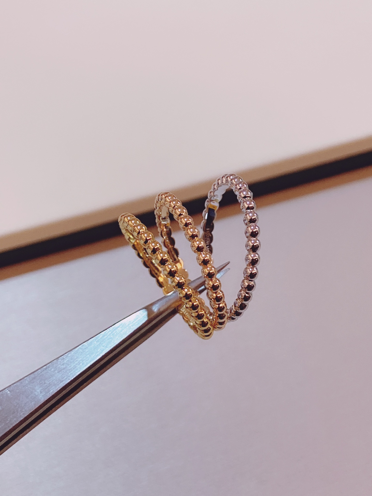 Van Cleef & Arpels Jewelry Rings Beaded ring