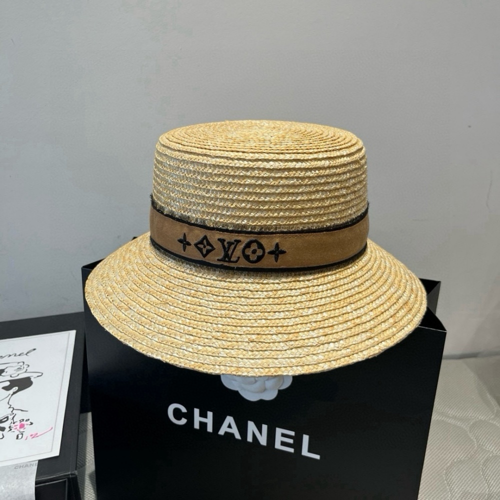 Louis Vuitton Hat Straw Hat 57cm Accessories