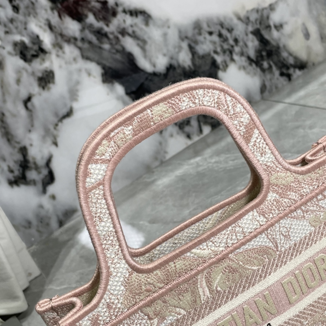 10A + top quality Mini Dior Book Tote 0175 XB041 23cm