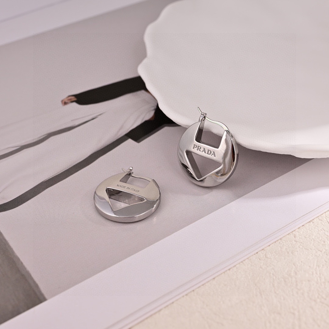 Prada Jewelry Earring Simple Earrings
