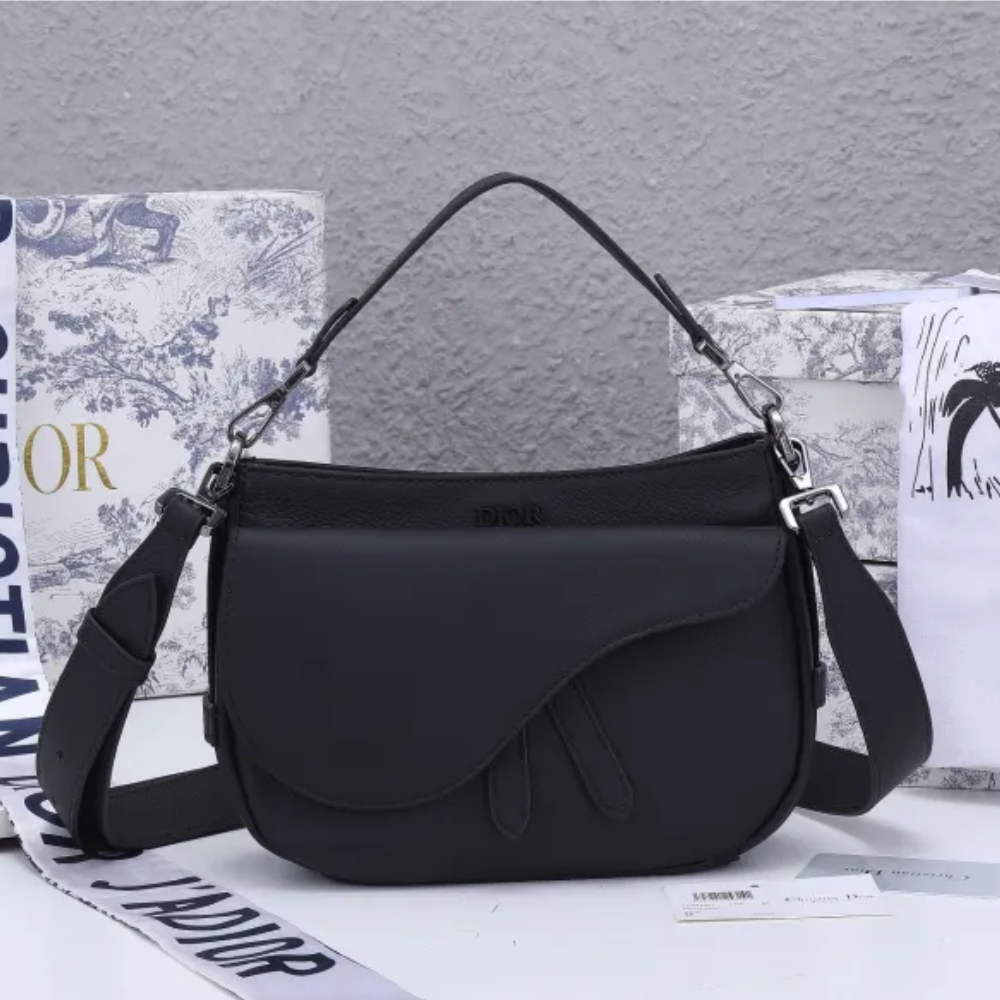 Mini Saddle Soft bag All Black 1090 XB022 24cm