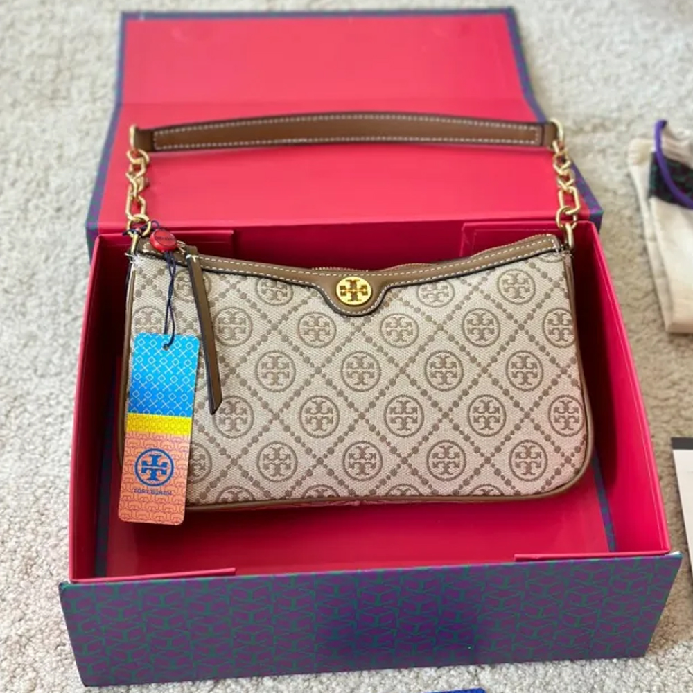 Tory Burch Monogram Bag 017 LLS061 26cm