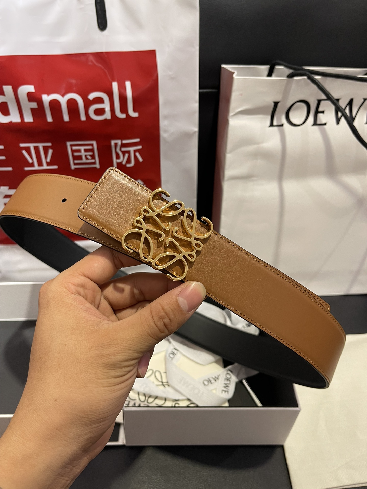 LOEWE Belt 001 22PJ081 4cm