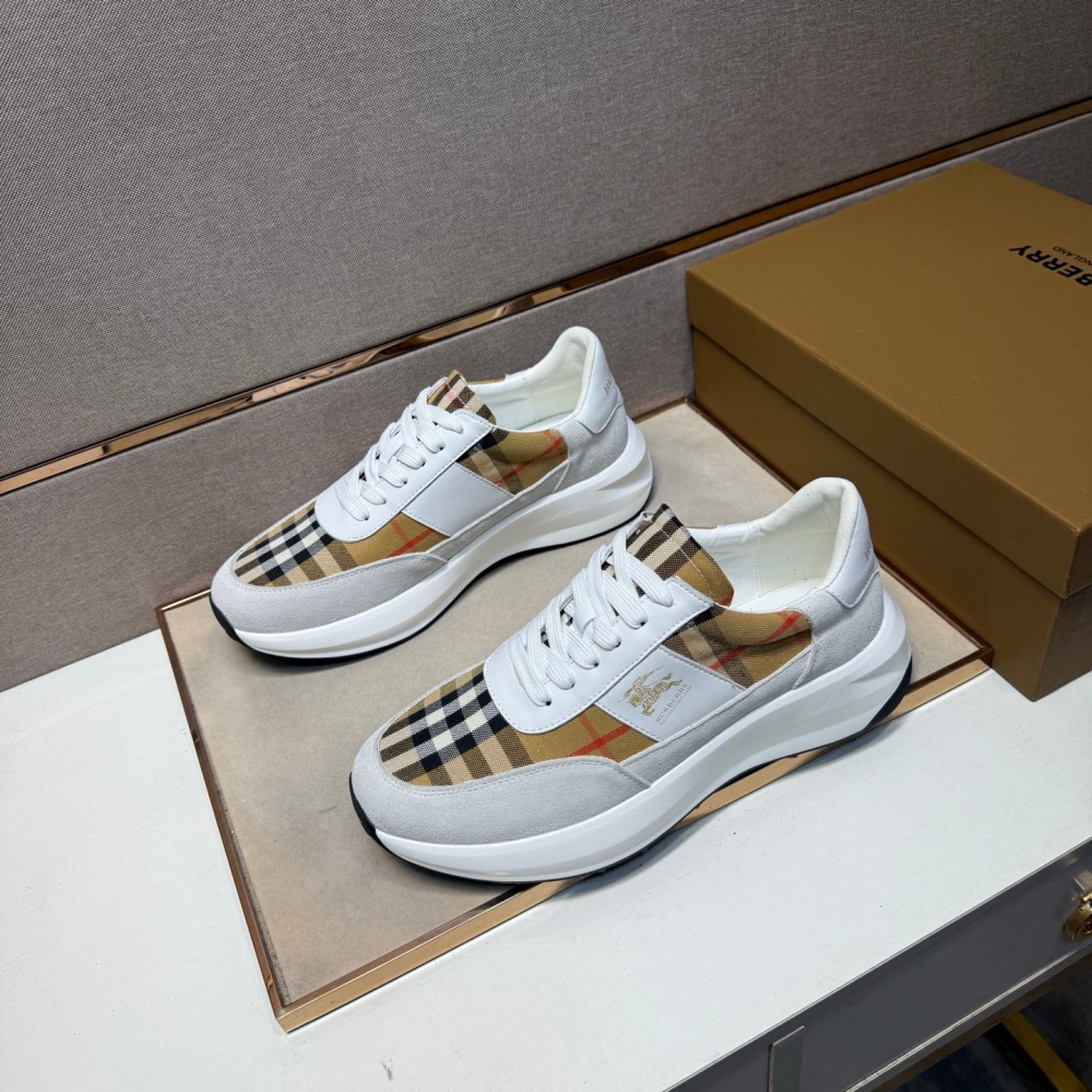 Burberry Shoes Casual Shoes Cowhide