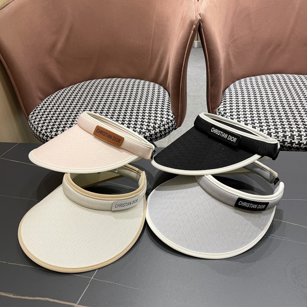 Dior Hat Uv-Proof Large Brim Sun Hat Accessories