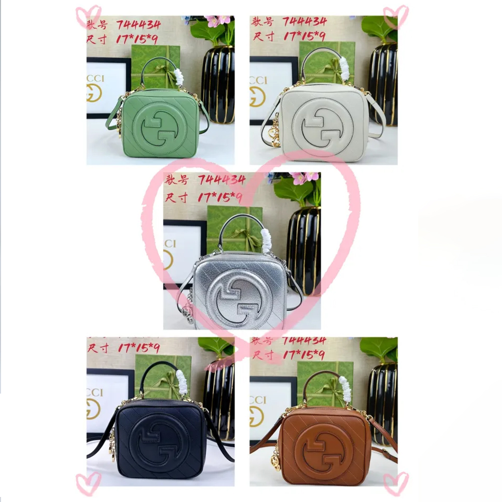 Gucci Blondie Handbag 744434 BM061 17cm