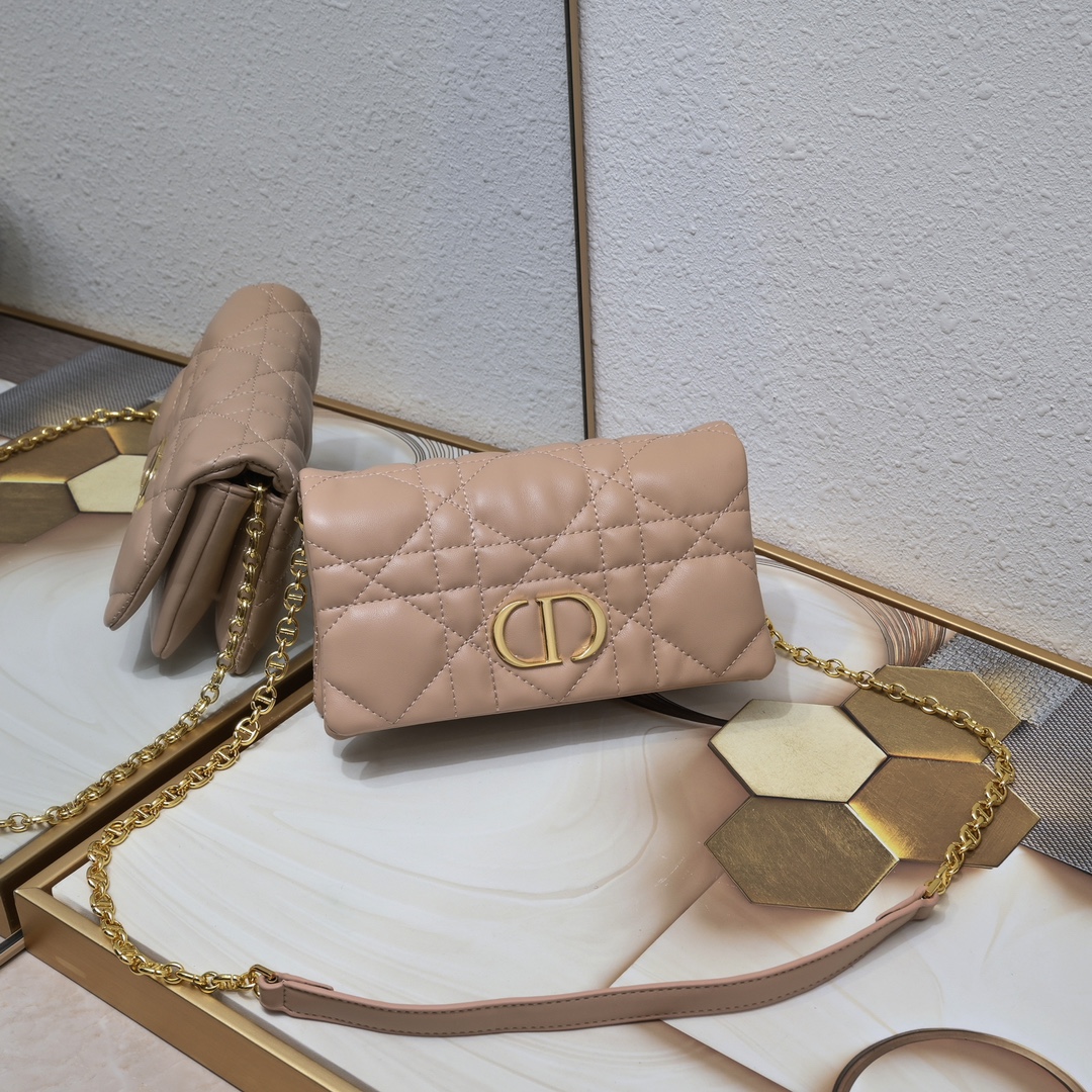 Dior Caro Chain Bag 7704 LM071 19.5cm