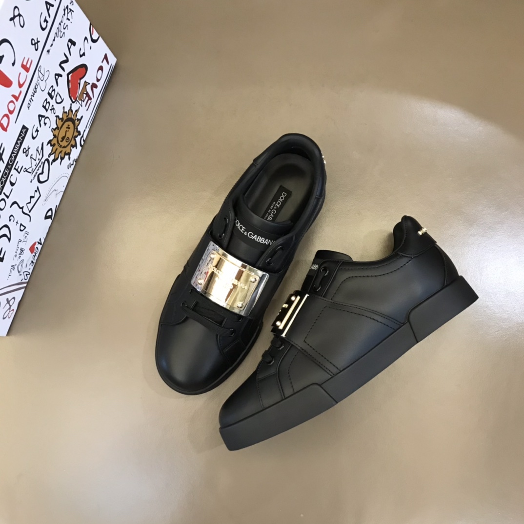 D&G Shoes Casual Shoes Cowhide Shoe